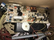 złom odzysk 16 kg elektronika mix częsci przewody radiatory przekaźniki