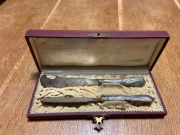 stary komplet 2 noży od  jubilera A. Stark