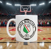 Legia Warszawa koszykówka prezent dla kibica kubek ceramiczny 