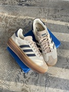 Buty damskie limitowane adidas gazelle bold bezowe velvet 40.5 25.5cm