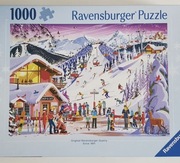 Puzzle Ravensburger Slopeside Spirit 1000 elementów kompletne