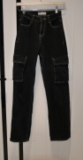 *BERSHKA* Cargo świetne spodnie 32 XXS