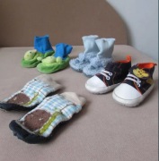 buciki paputki niechodki dla niemowlaka zestaw 4szt 