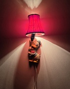 Stara lampka kinkiet Kaczor Donald Disney