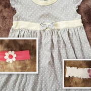 Sukienka 98 (+opaski)