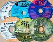 zestaw 12 CD z magazynów komputerowych Enter, Komputer Świat