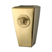 Wazon 32cm ROSENTHAL VERSACE MEDUSA GOLD !
