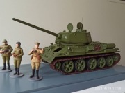Czołg T34  skala 1:16 Eaglemoss