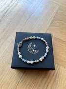 Bransoletka z perłami naturalnymi ręcznie robiona