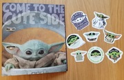 Segregator + naklejki Star Wars Baby Yoda Grogu