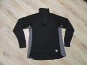 DEVOLD PROTECTION męska bluza czarno-szara wełna merino _ L