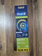 Oral-B Cross Action CleanMaximiser Black Edition końcówki 4 szt