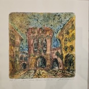 Grafika Jacek Zieliński "Stary Toruń"