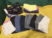 Duży zestaw spodni i legginsów 