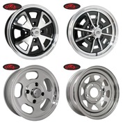 Garbus KG T1 T2 alu chro felgi dekle 14 15 16 4x100 4x130 5x112 5x130 5x205