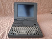 Stary retro laptop SAGER Computer System FMA6500M