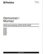 Instrukcja napraw silnik Perkins 402 D, 403 D, 404 D PL