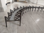 Makieta- most łukowy TT jednotorowy 