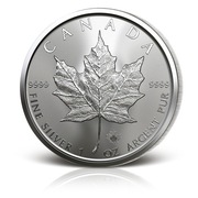 Liść klonowy Srebna Moneta 1 oz 2020
