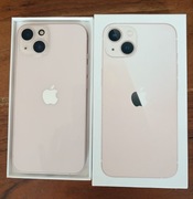 IPhone 13 Pink 128GB idealny stan z naklejoną szybką ochronną 