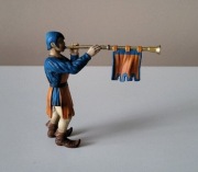 Schleich świat rycerzy herold figurka unikat model wycofany z 2006 r.