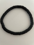 Bransoletka męska czarna