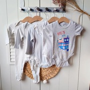 Zestaw paka ciuchów 74 bawełna body pajacyki dla chłopca