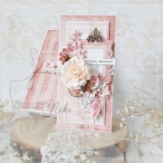 Uniwersalna własnoręcznie wyk. kartka dla kobiety 