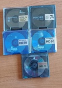 MiniDisc Best media, Tdk, Verbatim, Mmore. 5 dyskietek