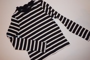 NOWA BLUZA PASKI KORONKA 12-13 lat/ 152-158CM
