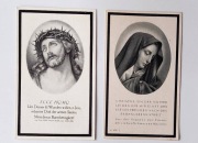 Stare obrazki religijne niemieckie lata 30/50-te