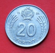 20 Forintów  1984  r -    Węgry   Jerzy Doża