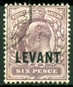 Wielka Brytania Lewant Turcja 1905 Mi 21 King Edward VII