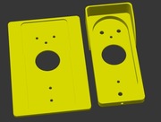 Elementy montażowe i osłona do dzwonka Reolink Doorbell - wydruk 3D