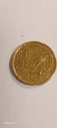 Moneta 20 Euro Cent Belgia 2006 destruk