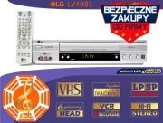 Magnetowid 6-głowicowy LG LV4981 nagrywający VCR LP/SP Hi-Fi Stereo