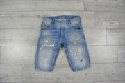 Diesel Kroshort Jeansowe Krótkie Spodenki Bermudy Denim W28 pas:82