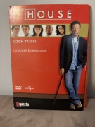Dr House. Sezon 3. Odcinki: 1-24. Komplet 8 x DVD płyta PL