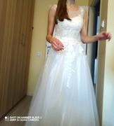 Suknia ślubna jak nowa rozmiar 34/ 36