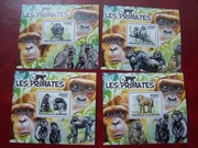 Burundii 2011 MNH Fauna Zwierzęta małpy