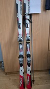 Narty Fischer VC 300 , 168cm,  Tyrolia Cyber D 8 na płycie 9mm + kijki