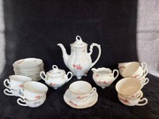 Serwis Kawowy Porcelana Chodzież dla 12 osób D173