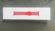 Oryginalny Apple Watch pasek Nike 40 mm 41 mm 42 mm Czerwony Red nowy