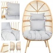 Fotel ogrodowy Lakkai Homla boho