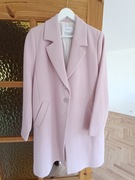 Płaszcz wiosenny stonowany róż 