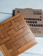 Łamigłówka drewniana gra logiczna 12 ele. SharpBrain 3+