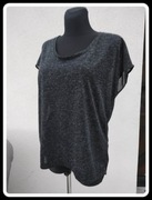 Bluzka koszulka t-shirt cienka półprzezroczysta lekka 40 L i 42 XL