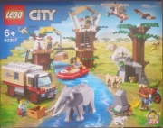 LEGO City 60307 Obóz ratowników dzikich zwierząt