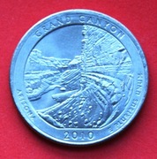 25 Centów 2010 P    r -     USA  Grand  Canyon     stan !!