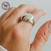 Pierścionek ze srebra pr. 925 elipsa rozm. 19